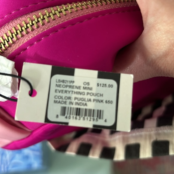 NWT Lele Sadoughi Neoprene Everything Pouch - Picture 7 of 8